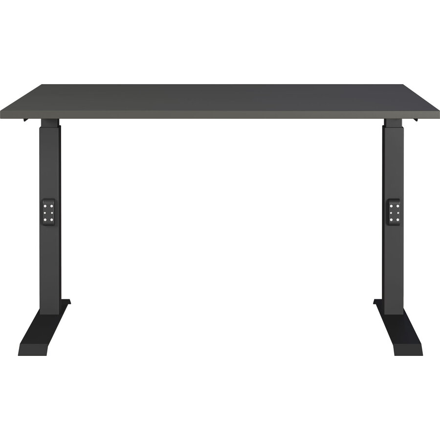 Mailand Grafiet Zit Sta Bureautafel 120 cm