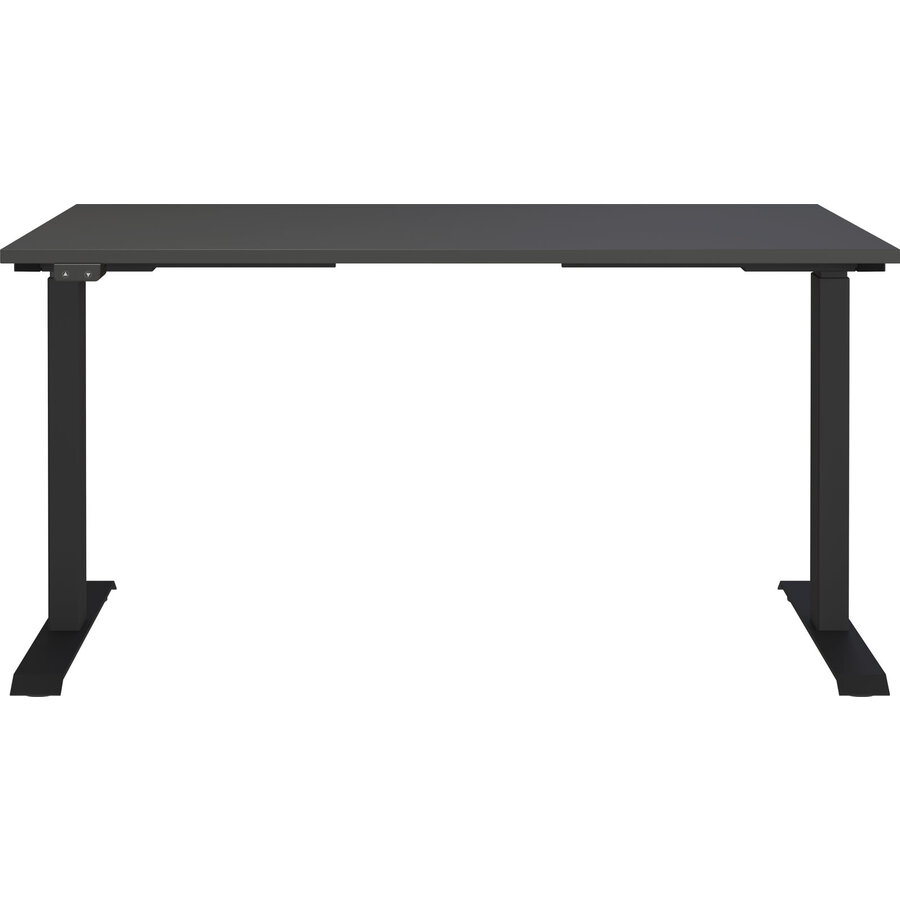 Mailand Grafiet Elektrische Zit Sta Bureautafel 140 cm Mailand Grafiet Elektrische Zit Sta Bureautafel 140 cm