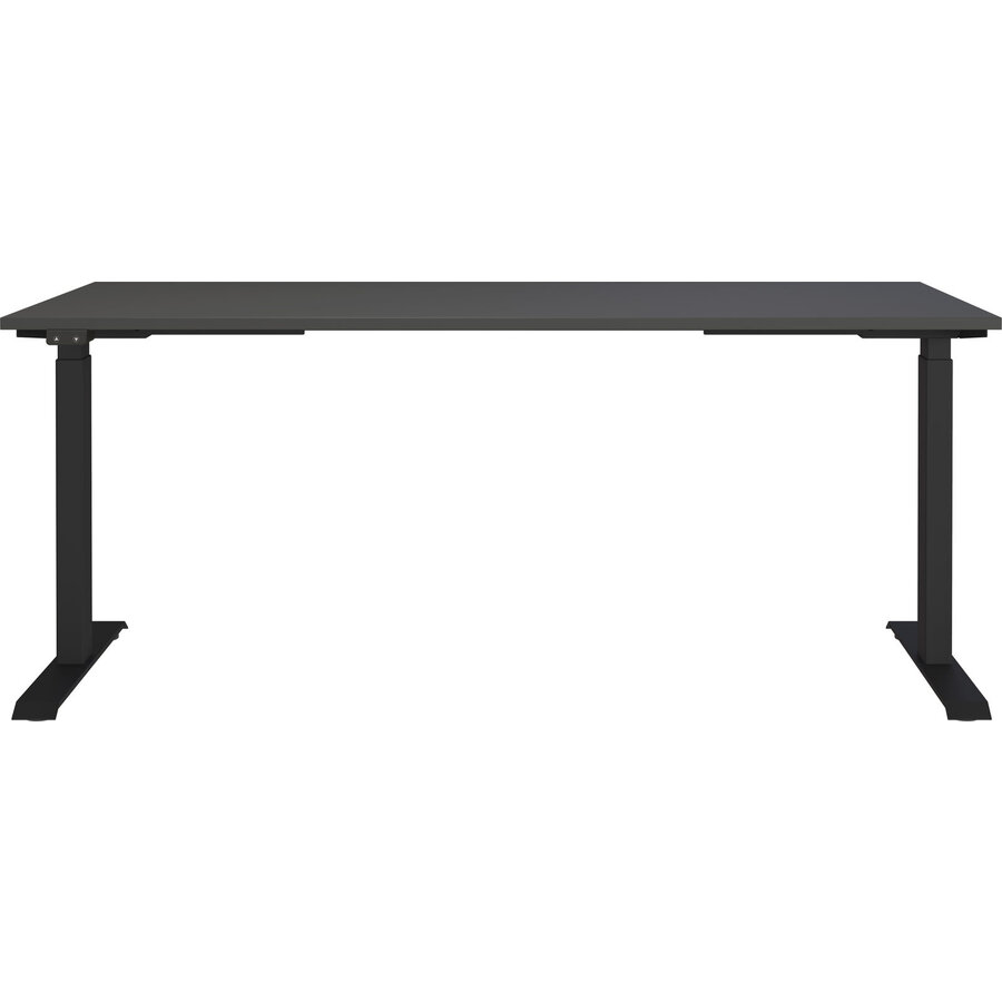 Mailand Grafiet Elektrisch Zit Sta Bureautafel 180 cm Mailand Grafiet Elektrisch Zit Sta Bureautafel 180 cm