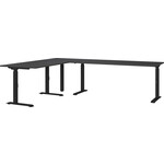 Germania Mailand Grafiet Zit Sta Hoekbureau 260 x 200 cm Germania Mailand Grafiet Zit Sta Hoekbureau 260 x 200 cm