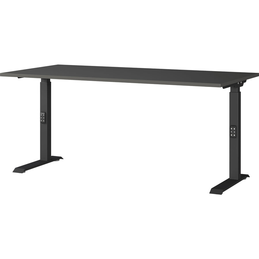 Mailand Grafiet Zit Sta Hoekbureau 240 x 200 cm Mailand Grafiet Zit Sta Hoekbureau 240 x 200 cm