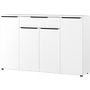 Mailand Wit Dressoir 4-Deuren 1-Lade