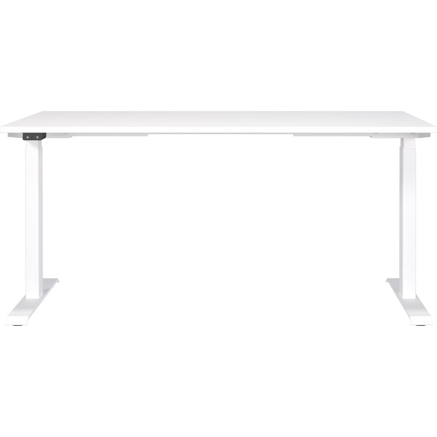 Mailand Wit Elektrische Zit Sta Bureautafel 160 cm