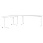 Germania Mailand Wit Zit Sta Hoekbureau 240 x 200 cm Germania Mailand Wit Zit Sta Hoekbureau 240 x 200 cm