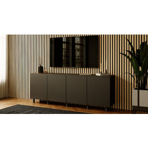 Artego Design Turin Ayaya 160 cm Dressoir Zwart