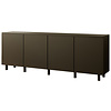 Turin Ayaya 160 cm Dressoir Zwart