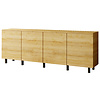 Trendy Ayaya 160 cm Dressoir Eiken