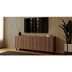 Artego Design Trentino Ayaya 160 cm Dressoir Walnoot