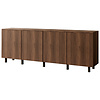 Trentino Ayaya 160 cm Dressoir Walnoot