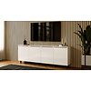 Eco Aya 180 cm Dressoir Hoogglans Alpine Wit