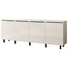 Eco Aya 180 cm Dressoir Hoogglans Alpine Wit