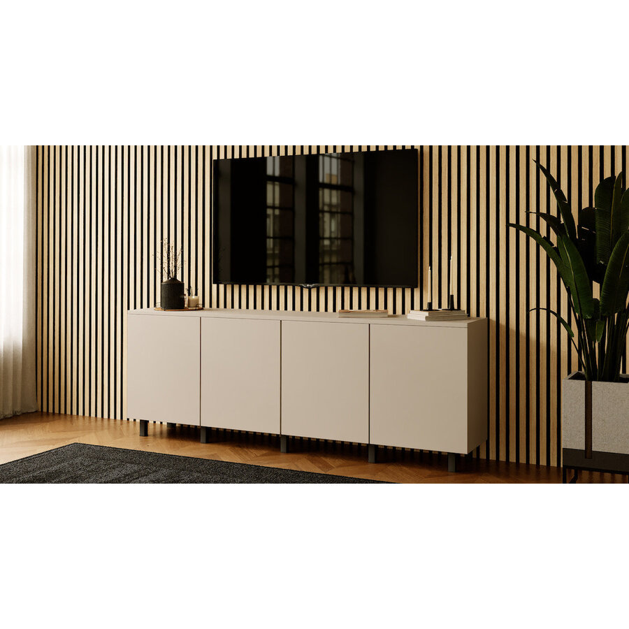 Turin Ayaya 180 cm Dressoir Cashmere Turin Ayaya 180 cm Dressoir Cashmere