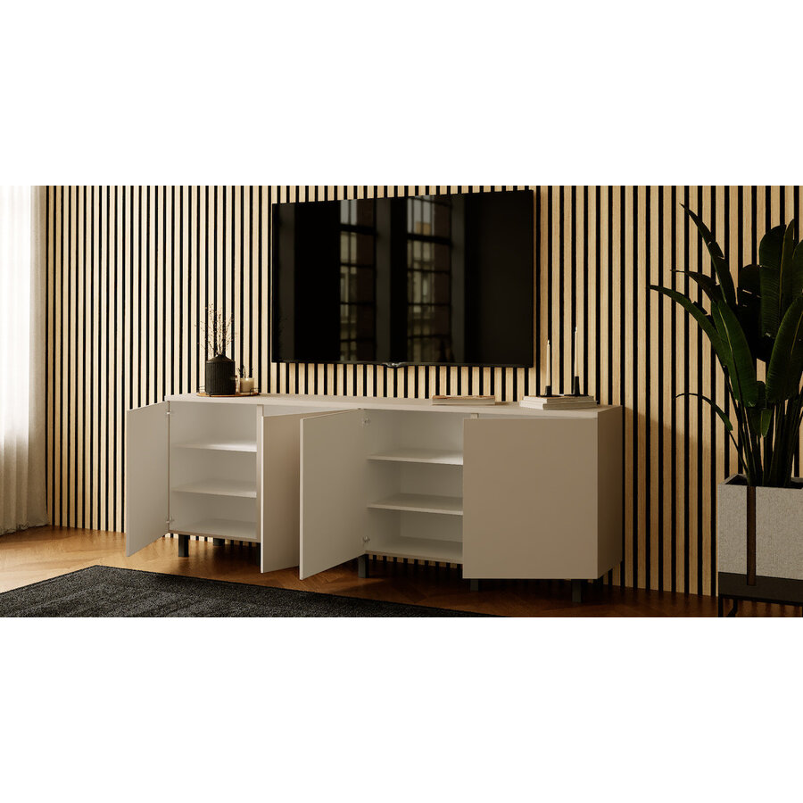 Turin Ayaya 180 cm Dressoir Cashmere Turin Ayaya 180 cm Dressoir Cashmere