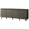 Turin Aya 240 cm Dressoir Grafiet