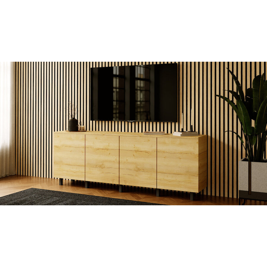 Trendy Ayaya 240 cm Dressoir Eiken Trendy Ayaya 240 cm Dressoir Eiken