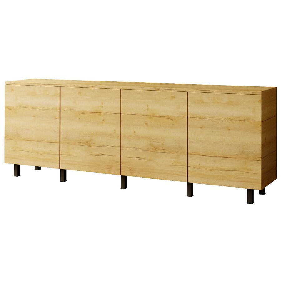 Trendy Ayaya 240 cm Dressoir Eiken Trendy Ayaya 240 cm Dressoir Eiken