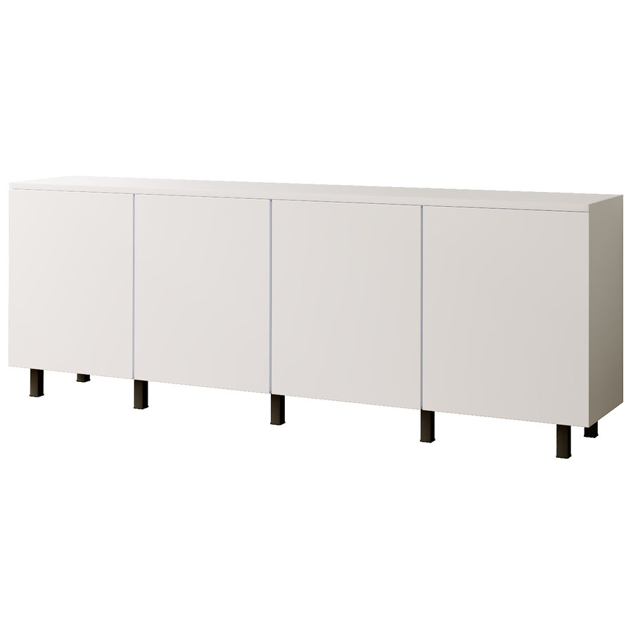 Turin Ayaya 200  cm Dressoir Alpine Wit Turin Ayaya 200  cm Dressoir Alpine Wit