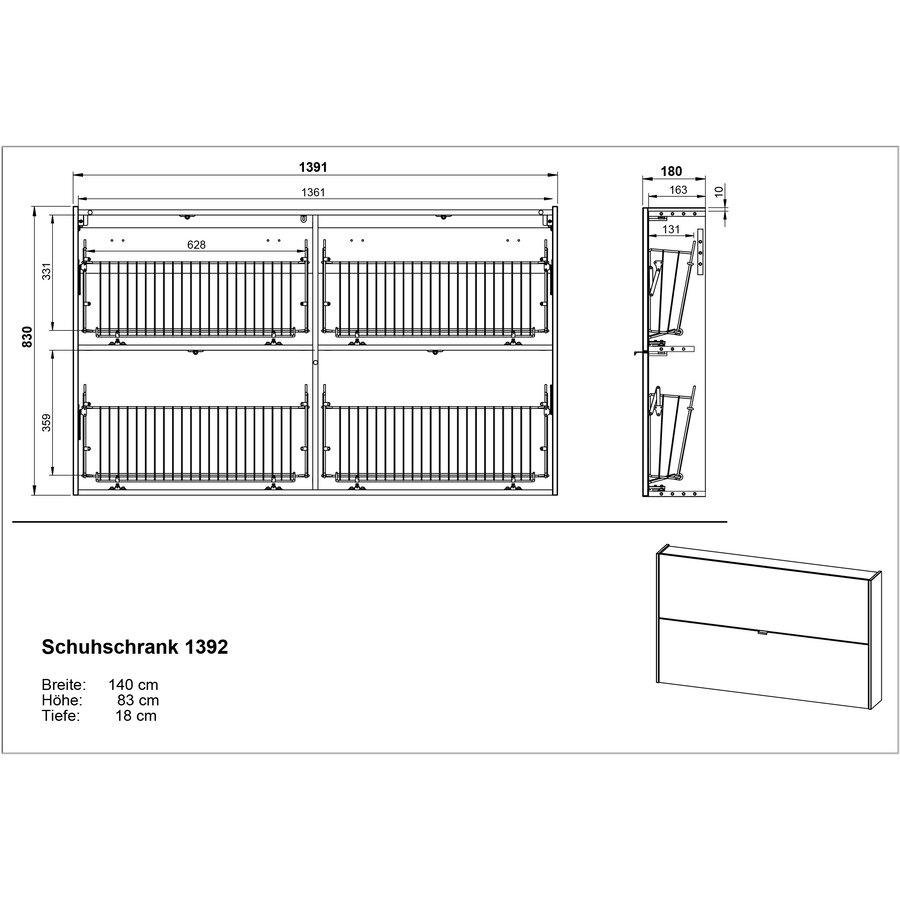 Ameca Grafiet / Eiken Halmeubelset Één Ameca Grafiet / Eiken Halmeubelset Één