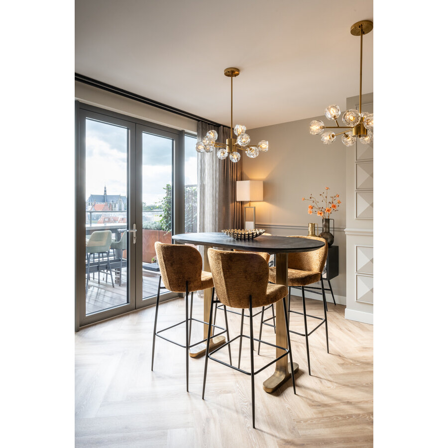 Quinty Hanglamp Geborsteld Goud Quinty Hanglamp Geborsteld Goud