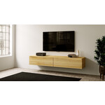 Artego Design Levana Trendy Eiken 160 cm TV Wandmeubel Artego Design Levana Trendy Eiken 160 cm TV Wandmeubel