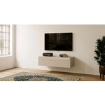 Artego Design Levana Cashmere 120 cm TV Wandmeubel Artego Design Levana Cashmere 120 cm TV Wandmeubel