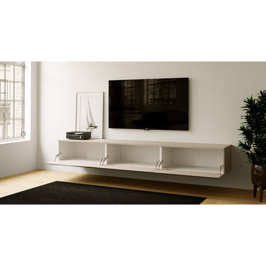Levana Cashmere 300 cm TV Wandmeubel Levana Cashmere 300 cm TV Wandmeubel