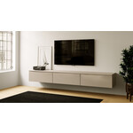 Artego Design Levana Cashmere 300 cm TV Wandmeubel Artego Design Levana Cashmere 300 cm TV Wandmeubel