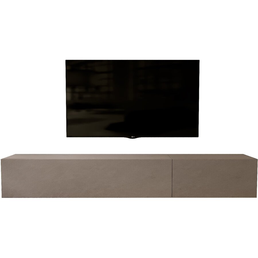 Valentino 207 cm Brons TV Wandmeubel Valentino 207 cm Brons TV Wandmeubel