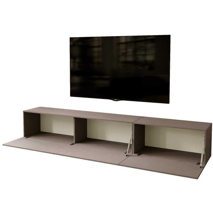 Valentino 207 cm Brons TV Wandmeubel Valentino 207 cm Brons TV Wandmeubel
