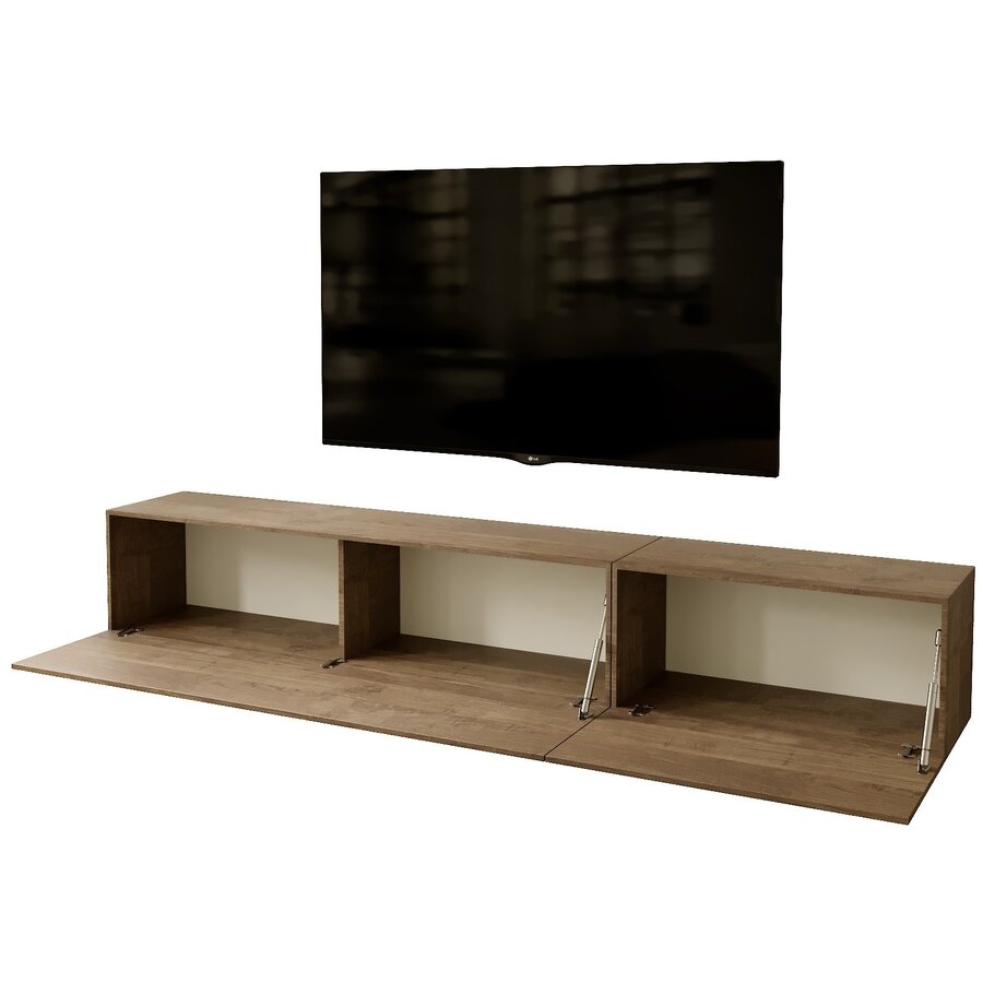Valentino 207 cm Mercure Eiken TV Wandmeubel