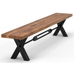 Davidi Design Kansas 240 cm Rustiek Eiken Eetkamerbank Bassano