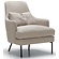 Alice Fauteuil Rock Beige