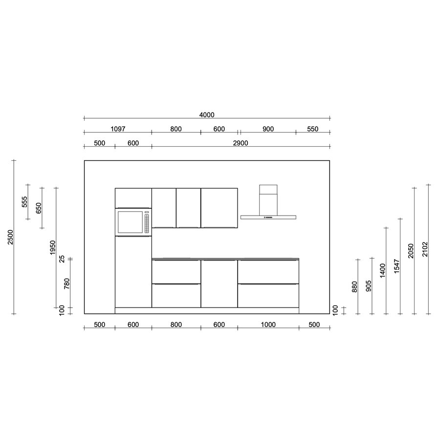 Soft Pro Salie Rechte Keuken Groen Soft Pro Salie Rechte Keuken Groen