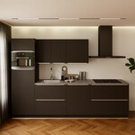 Artego Design Turin Salie Rechte Keuken Zwart Artego Design Turin Salie Rechte Keuken Zwart