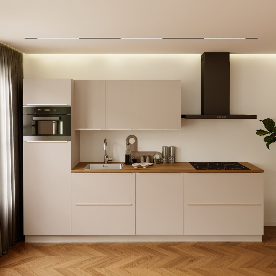 Turin Salie Rechte Keuken Cashmere Turin Salie Rechte Keuken Cashmere