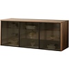 Trentino Smoky 153 cm Zwevend Dressoir Walnoot