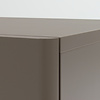 Parma Donker Taupe Dressoir 3-Deuren