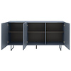 Parma Meerblauw Dressoir 3-Deuren