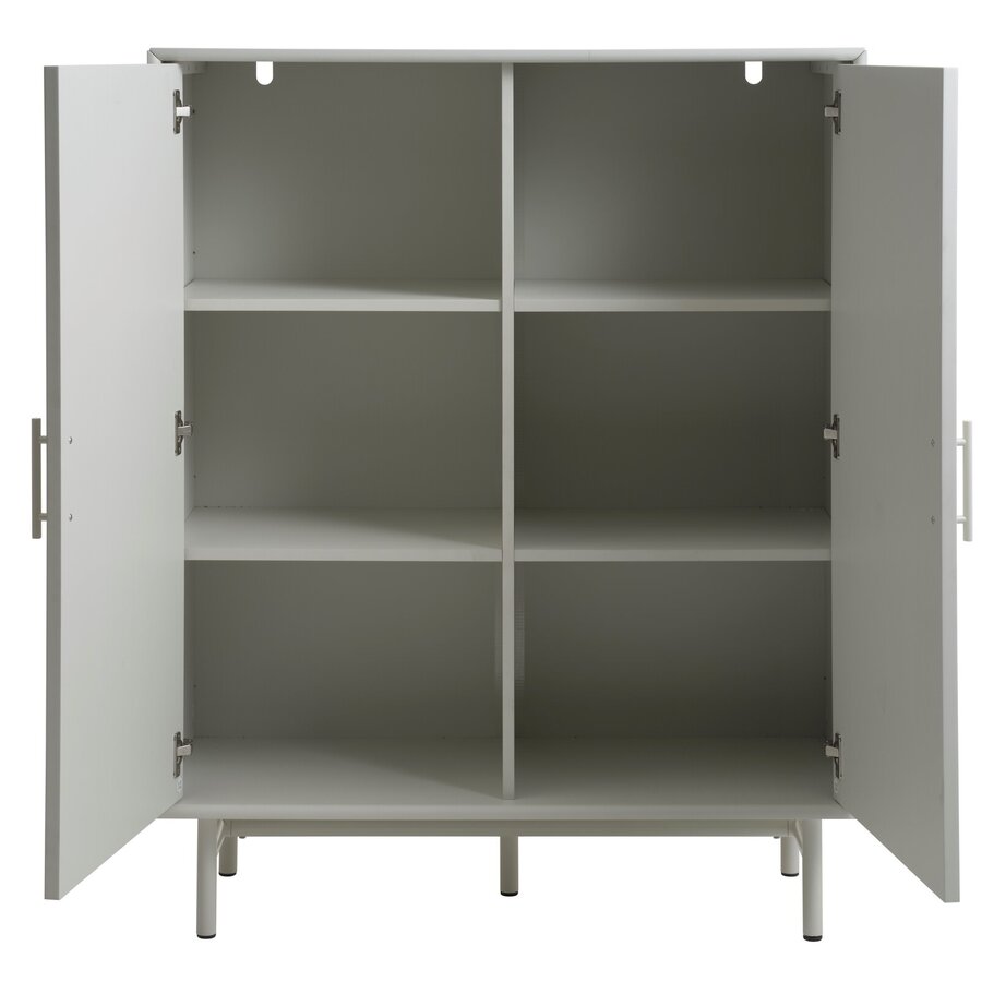 Palma Greige Opbergkast 2-Deuren Palma Greige Opbergkast 2-Deuren