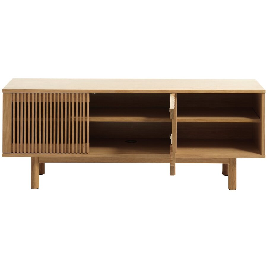 Tiber Eiken Tv Meubel 2-Deuren Tiber Eiken Tv Meubel 2-Deuren