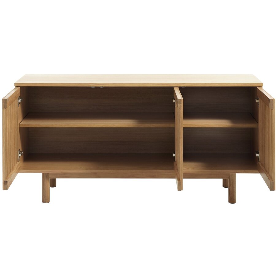 Tiber Eiken Dressoir 3-Deuren Tiber Eiken Dressoir 3-Deuren