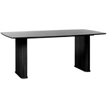 Hygge Interiors Nola 190 cm Eettafel Zwart Eiken Hygge Interiors Nola 190 cm Eettafel Zwart Eiken