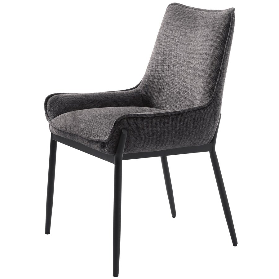 Calgary Donkergrijs Eetkamerstoel Calgary Donkergrijs Eetkamerstoel