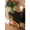 Ironville Goud Sidetable met 2-Lades