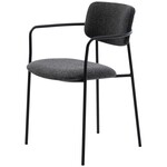 Hygge Interiors Zama Melange Donkergrijs Eetkamerstoel Hygge Interiors Zama Melange Donkergrijs Eetkamerstoel