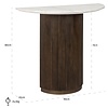 Mayfield Marmer / Mango Hout Sidetable