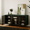 Soft Pro Smoky 153 cm Zwevend Dressoir Groen