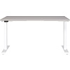 Jet 140 cm Cashmere / Wit Elektrische Zit Sta Bureautafel