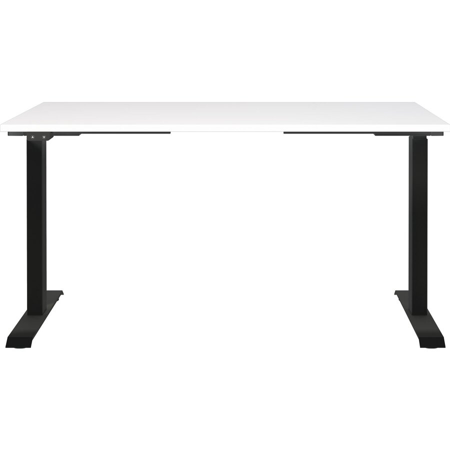 Jet  140 cm Wit / Zwart Elektrische Zit Sta Bureautafel Jet  140 cm Wit / Zwart Elektrische Zit Sta Bureautafel