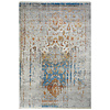 Laos Vloerkleed 80 x 235 cm Blauw